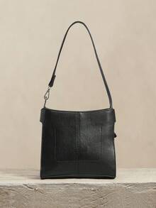 SHECARRY Damen Umhängetasche Schwarz - Schwarz - Übersicht 5