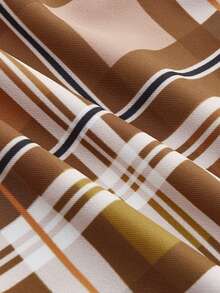 Maija 女士吊带无袖格子休闲沙滩泳衣套装 - 彩色 - 查看 8