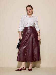 CUCCOO CURVES Women Wide Fit Pumps - Rose Red - View 6