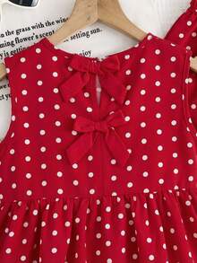 SHEIN 2件套少女碎花无袖上衣和宽松休闲裤套装 - 摩卡棕 - 查看 3