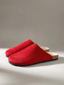 Solecia Sandalias de vestir con tiras y tacón para mujer, con punta cuadrada y tachuelas - Rojo - Ver 6