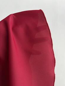 Elamini Square Neck Ruched Waist Flared Hem Women Top - Burgundy - View 7