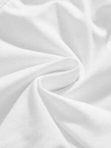 ROMWE Grunge Punk Sexy Halloween Dark Punk Rivet Patchwork Women Top - Black and White - View 4