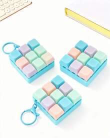 POKOJA LAND 1-Pack Push Pop Fidget Cube - Stress Relief Sensory Toy - Multicolor - View 6