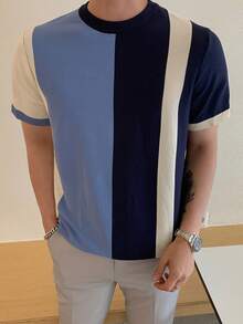 DAZY Men Colour Block Knit Top - Multicolor - View 6