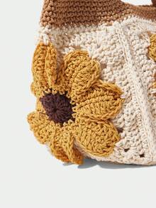 SHECARRY Stylish And Sweet Hand-Woven Women's Bags - Multicolor - View 6