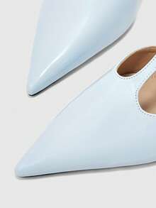 CUCCOO BIZCHIC Ladies' Fashion Party Pointed High Heel Pumps - Blue - View 10