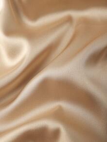 Franclia 女士优雅时尚简约百搭通勤休闲无袖上衣，不对称下摆，带折扣肩带 - 香檳色 - 查看 4