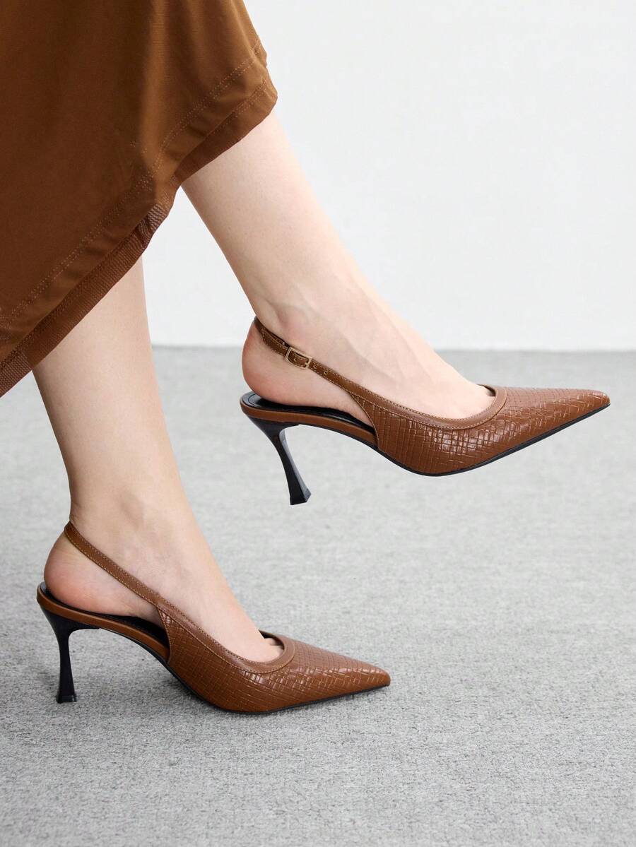 CUCCOO BIZCHIC Women's High Heels - Brown - View 1