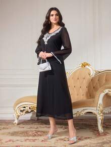 CUCCOO TILAWA Giày sandal cao gót lấp lánh, thanh lịch dành cho nữ, thích hợp cho mùa hè. - Bạc - Xem 8