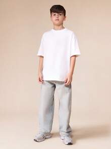 SUMWON Tween Boys T-Shirts - White - View 3