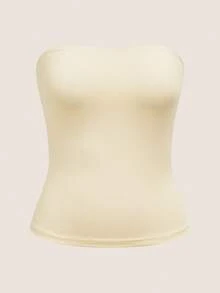 SHEIN EZwear 4 chiếc áo ống nhiều màu sắc dành cho nữ mùa hè - Nhiều màu - Xem 3