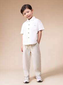 SUMWON Young Boys Shirts - White - View 3