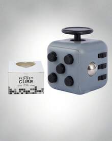 MINKOJA 1个六面减压玩具解压骰子指尖魔方减压玩具 - 彩色 - 查看 6