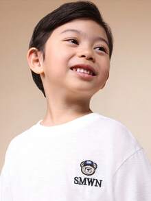 SUMWON Young Boys T-Shirts - White - View 5