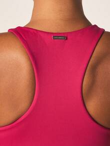 Missguided x Playboy Pink Padded Sports Bra With Scoop Neck And Racerback Design - Pink - View 6