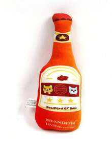 PETSIN 1 pieza Juguete de peluche para mascotas, juguete educativo que emite sonidos para perros, limpieza de dientes, juguete de peluche de perro de dibujos animados lindo - Multicolor - Ver 11