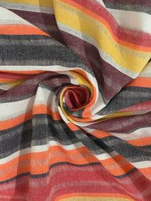 Boho Mama Maternity Casual Striped Jumpsuit - Multicolor - View 3