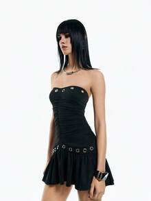 Airlisse Women's Sexy Halter Bodycon Dress - Black - View 3