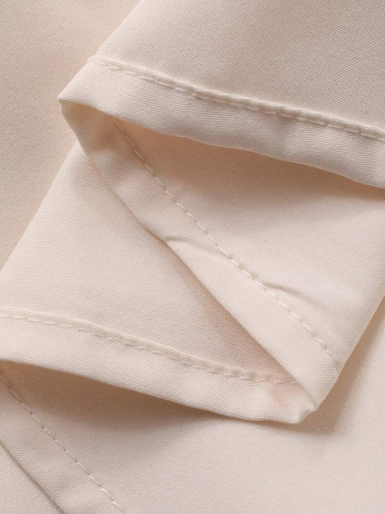 Young Girls Collar Mesh Patchwork Korean Style Fresh Casual Dress, Spring/Summer