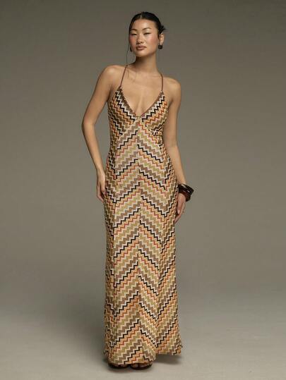 COSMINA Women's Long Dress, Women's Long Strap Dress, Summer Women's Matching Dress, Summer Holiday Dress, Beach Holiday Dress, Colorful Dress, Unique Dress, Beautiful Women's Dress, Essential Summer Dress