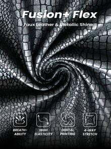 Innovista 女士金属镂空连体衣，其他舞蹈服 - 黑色 - 查看 6