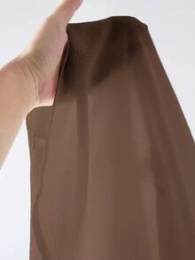 SHEIN Setelan 2 Potong untuk Remaja Laki-laki: Kemeja Lengan Pendek dan Celana Pendek Rajut Bertekstur Kasual dan Nyaman, Pakaian Musim Semi - Coklat - View 9