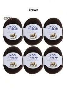 6 Sợi len lông cừu Merino Úc 300g 70% len Merino 30% sợi chống xù mềm mại thoải mái thoáng khí màu sắc rực rỡ dùng để đan áo len, áo vest, đồ thủ công mỹ nghệ, đồ dùng thủ công DIY - gói 6 quả bóng - Xem 60