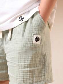 SUMWON Tween Boys Shorts - Green - View 5