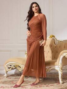 CUCCOO TILAWA Giày nữ thời trang và thanh lịch với gót pha lê, mũi nhọn đính đá, ren laser, màu đỏ, thích hợp cho tiệc chiêu đãi, liên hoan và các dịp khác. - Đỏ - Xem 2