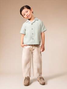 SUMWON Young Boys Shirts - Green - View 3