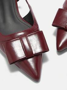 CUCCOO CURVES Women Wide Fit Pumps - Rose Red - View 8