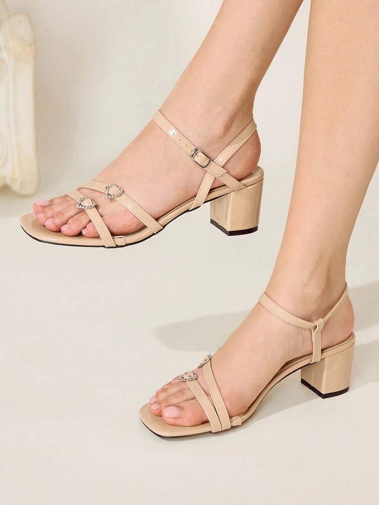 CUCCOO CHICEST Wedding Simple And Generous Fashion Versatile Casual Workplace Commuter Women High Heels Sandals Elegant Shoes Wedding Shoes