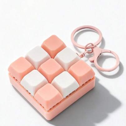 POKOJA LAND Khối lập phương giảm căng thẳng Push Pop Fidget Cube (1 chiếc) - Đồ chơi cảm giác giúp giảm stress.