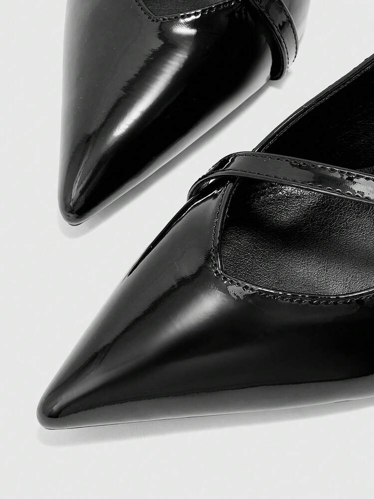 CUCCOO BIZCHIC Women's Sexy Pointed Toe Criss-Cross Strap Buckle High Heel Sandals, Fashion Party Shoes For Spring/Summer Spring Shoes