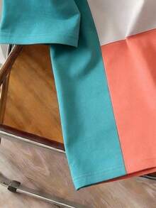 Manfinity Joysei 男士圆领短袖T恤，夏季时尚 - 彩色 - 查看 5