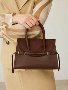 MOTF PREMIUM WOMEN'S   HANDBAG - Coffee Brown - View 6