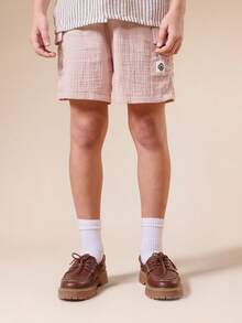 SUMWON Tween Boys Shorts - Khaki - View 4