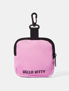 HELLO KITTY AND FRIENDS | SHEIN 多功能零钱包，带锁和拉链口袋，可收纳零钱，男女皆宜 - 西瓜粉 - 查看 4