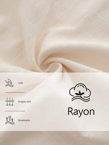Aalyst Women's Summer Outing, Dating, New Year, Valentine's Day, Easter, Mother's Day, Music Festival, Middle Eastern, Wedding, Elegant, Vintage, Casual, Commute, Romantic, Vacation Linen V-Neck Ruffle Design Fitted Batwing Short Sleeve Bodysuit, Apricot Color - Apricot - View 8