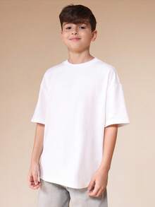 SUMWON Tween Boys T-Shirts - White - View 4