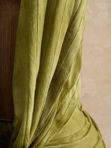 Mistrie Spaghetti Strap Backless Sleeveless Plunging Neck Fashion Summer Dress - Multicolor - View 5