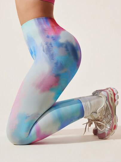 Core Rhythm Women's Tie-Dye Printed Sports Pants
