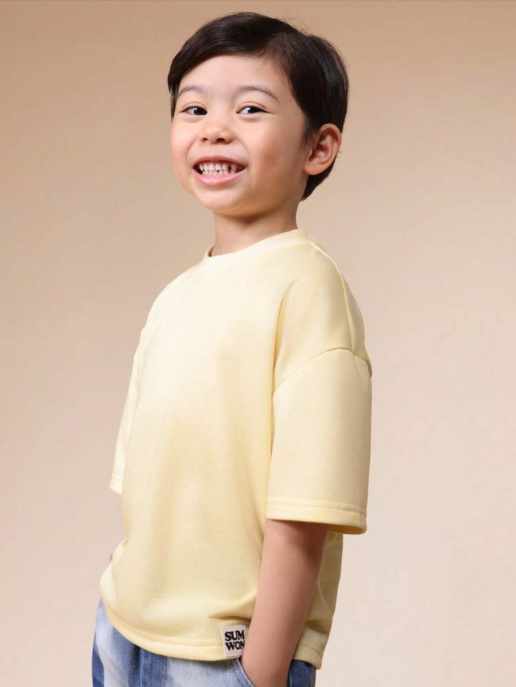 Oversized Tee With Los Angeles Print