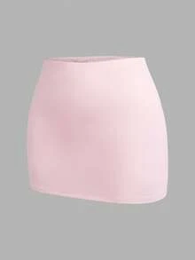 Comfortcana 2 chiếc quần short và legging mùa hè dáng ôm màu trơn dành cho nữ. - Nhiều màu - Xem 4