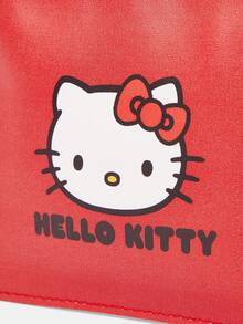 HELLO KITTY AND FRIENDS | SHEIN 一款时尚便携的红色零钱包 - 紅色 - 查看 3
