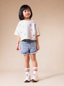 SUMWON Young Girls T-Shirts - White - View 3