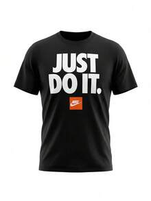 Nike Men's T-Shirt Black - Black - View 1