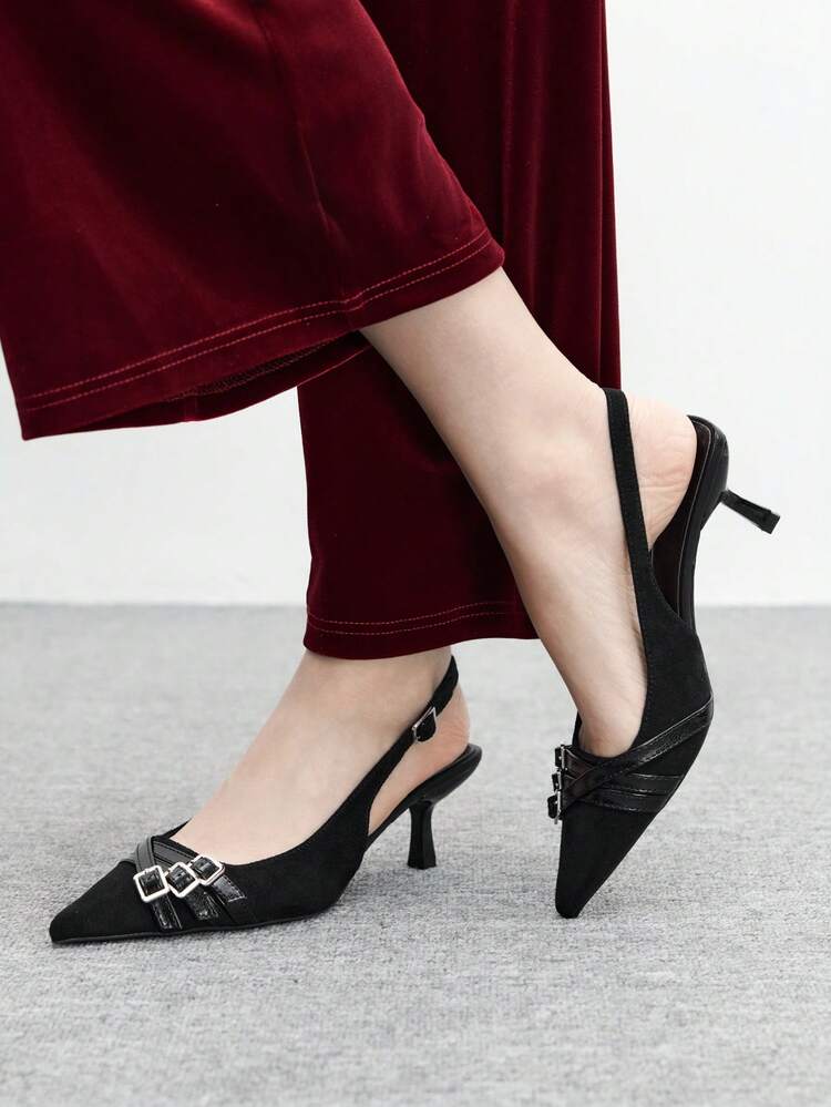 CUCCOO BIZCHIC Casual & Commute Minimalist Fashion Pointed Toe Women Pumps Spring Shoes