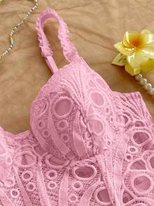Blusa sin mangas para mujer para ocasiones casuales como vacaciones, boda en la playa, graduación, brunch, Día de San Patricio, Spring Break, Pascua, festivales de música - Rosa 2 - Ver 8